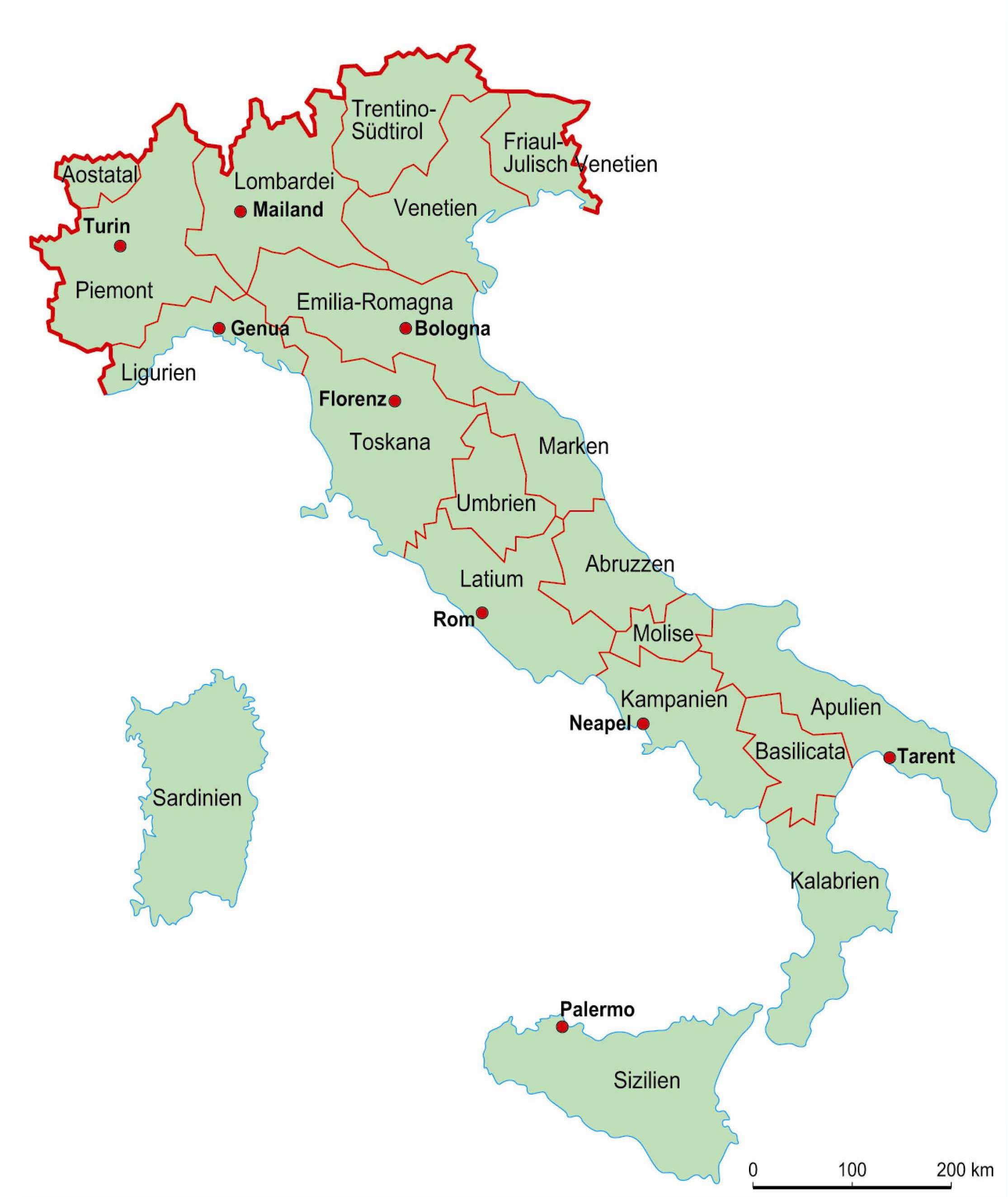 Landwirtschaft in Italien