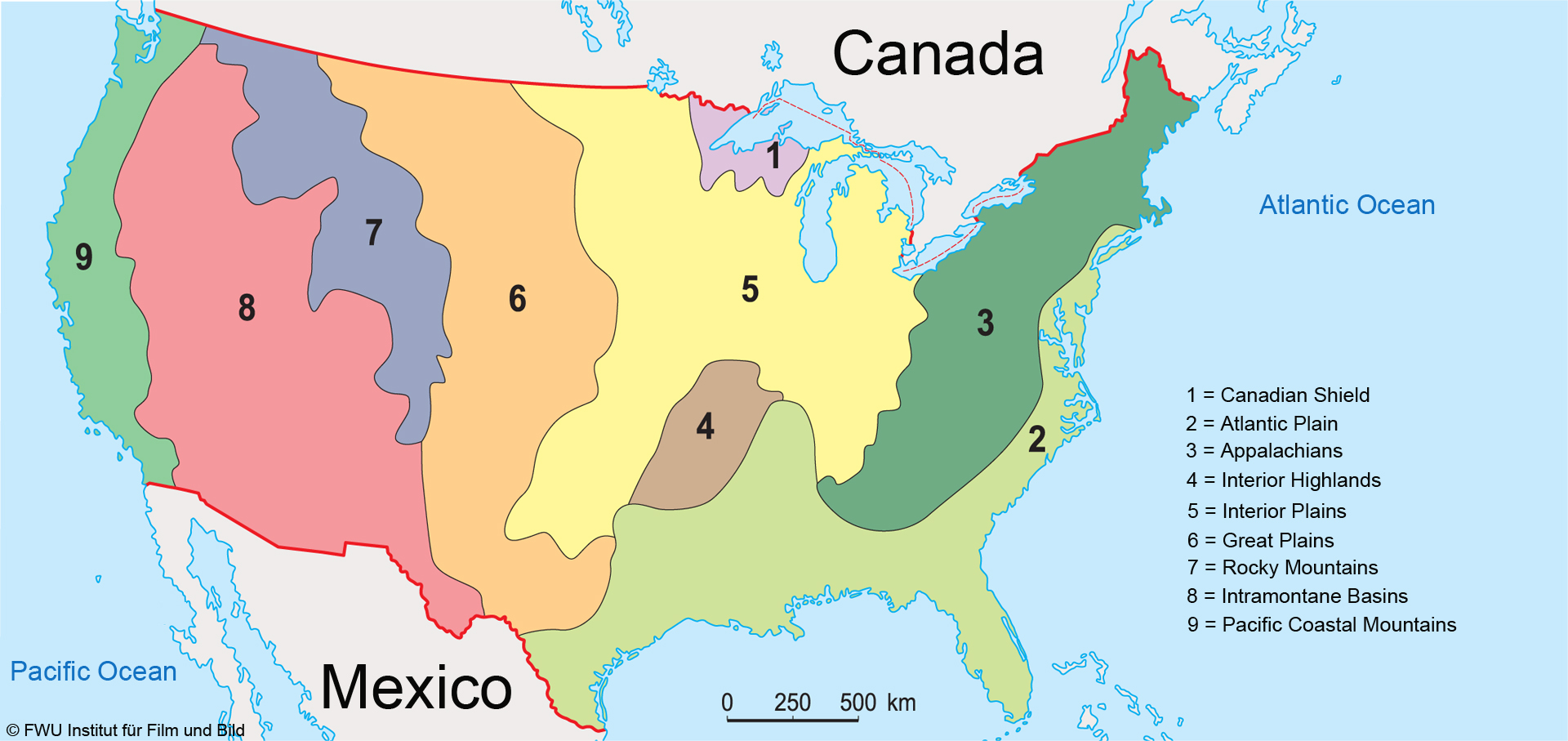 Von den Rocky Mountains zum Pazifik Von den Rocky Mountains zum Pazifik